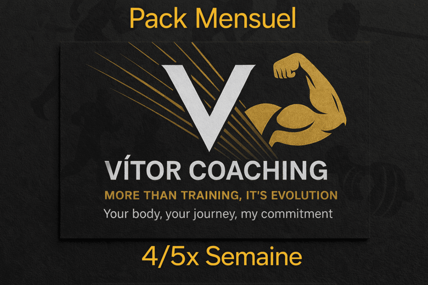 Pack Mensuel de 4/5 semaine